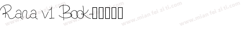 Rana v1 Book字体转换